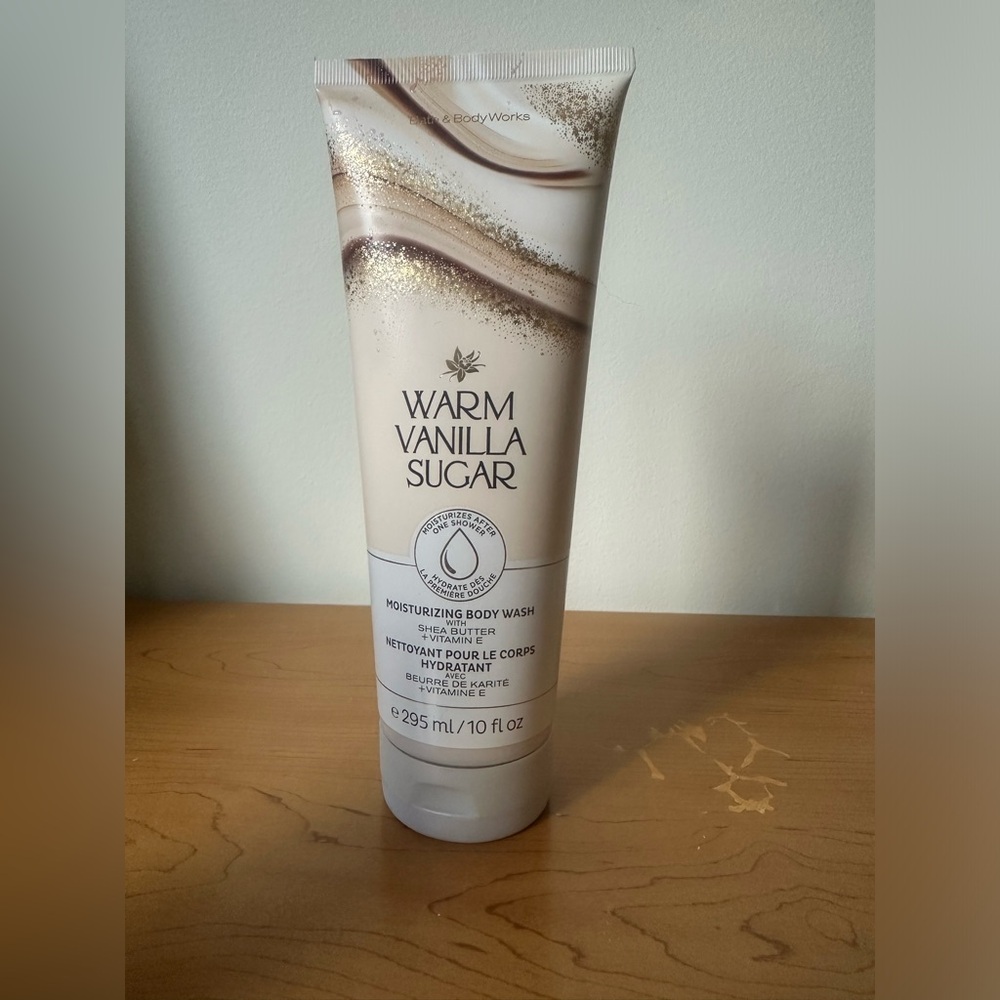 Warm vanilla sugar shower gel